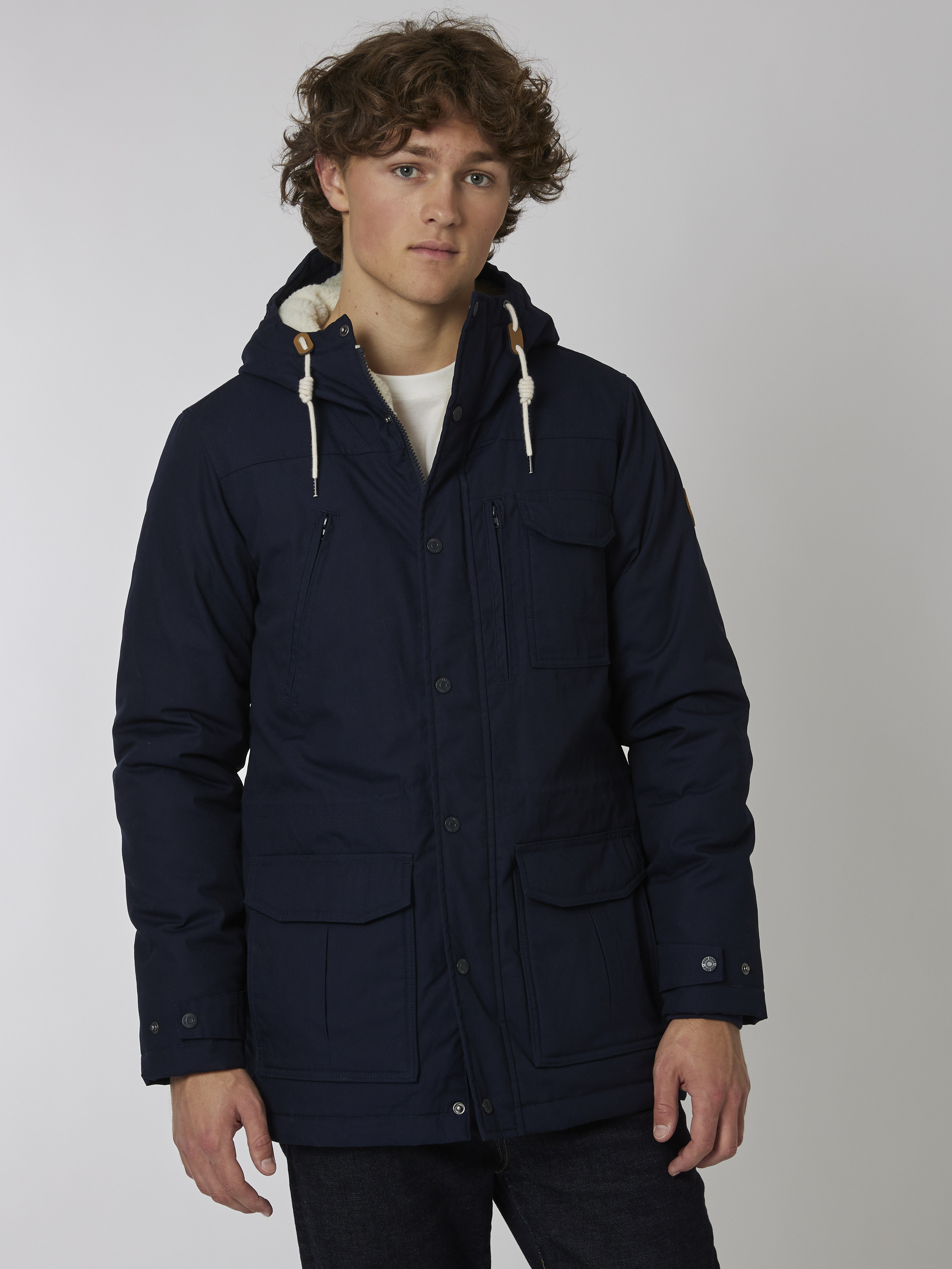 Kitsbow The Origins Navy Full Zip fashion Jacket