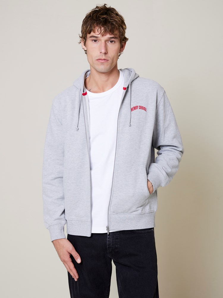 Billy melange zip hood jacket Bikky melange zip hood jacket 3_Billy melange zip hood jacket IEF.jpg_