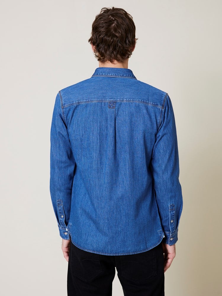 Denim Shirt Denim shirt blå 10_Denim Shirt ECL.jpg_