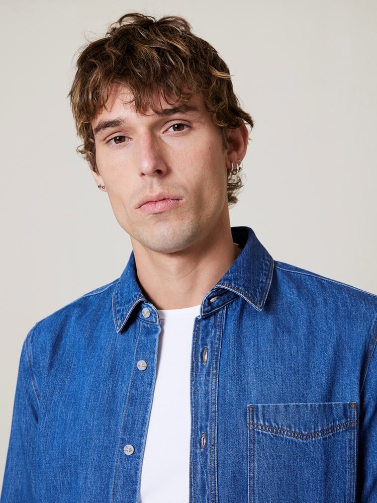 Denim Shirt Denim shirt blå 9_Denim Shirt ECL.jpg_