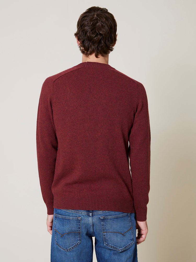 Melange sweater Melange sweater russet brown 7_Melange sweater AJP.jpg_