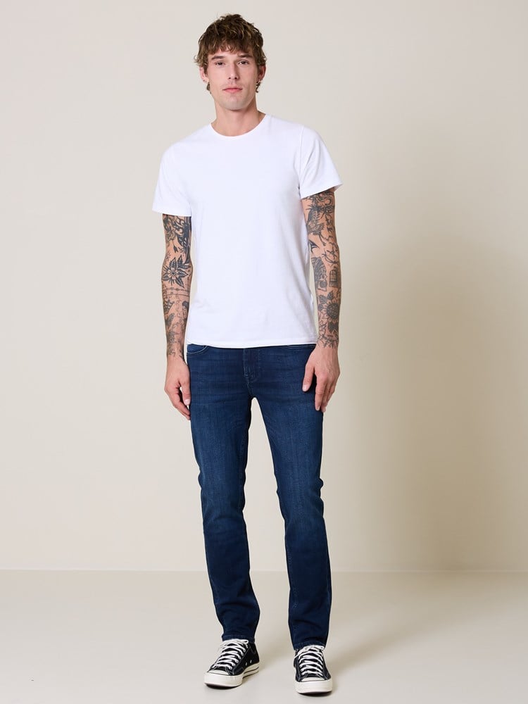 Slim Will blue knit jeans Slim Will Blue knit DO4 NY 2_Slim Will blue knit jeans D04.jpg_