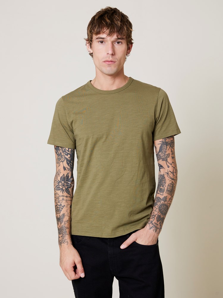 Slub t-shirt Slub t-shirt burnt olive 6_Slub t-shirt GMS.jpg_